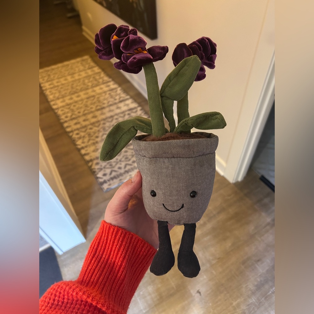 RETIRED Jellycat Orchid Amuseables